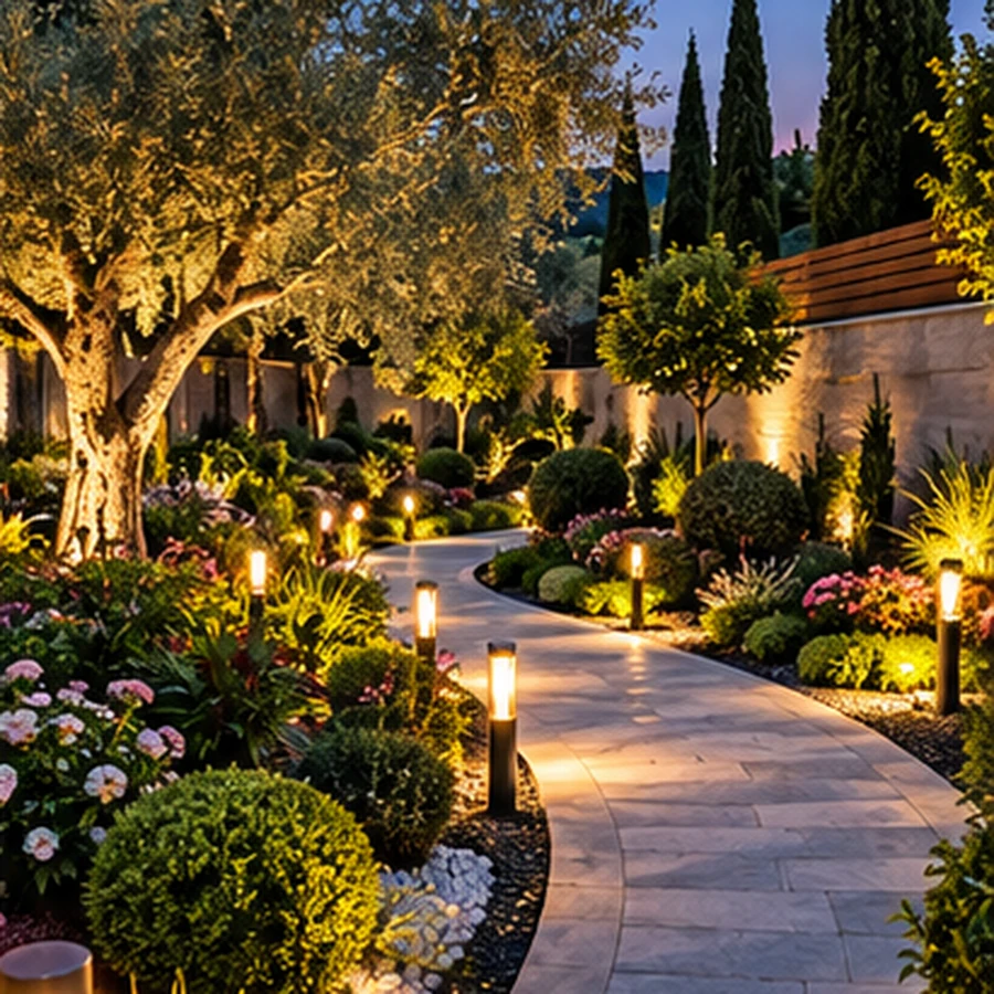 Landscape & garden — illustrative concept