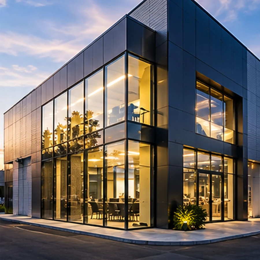Commercial buildings — illustrative concept